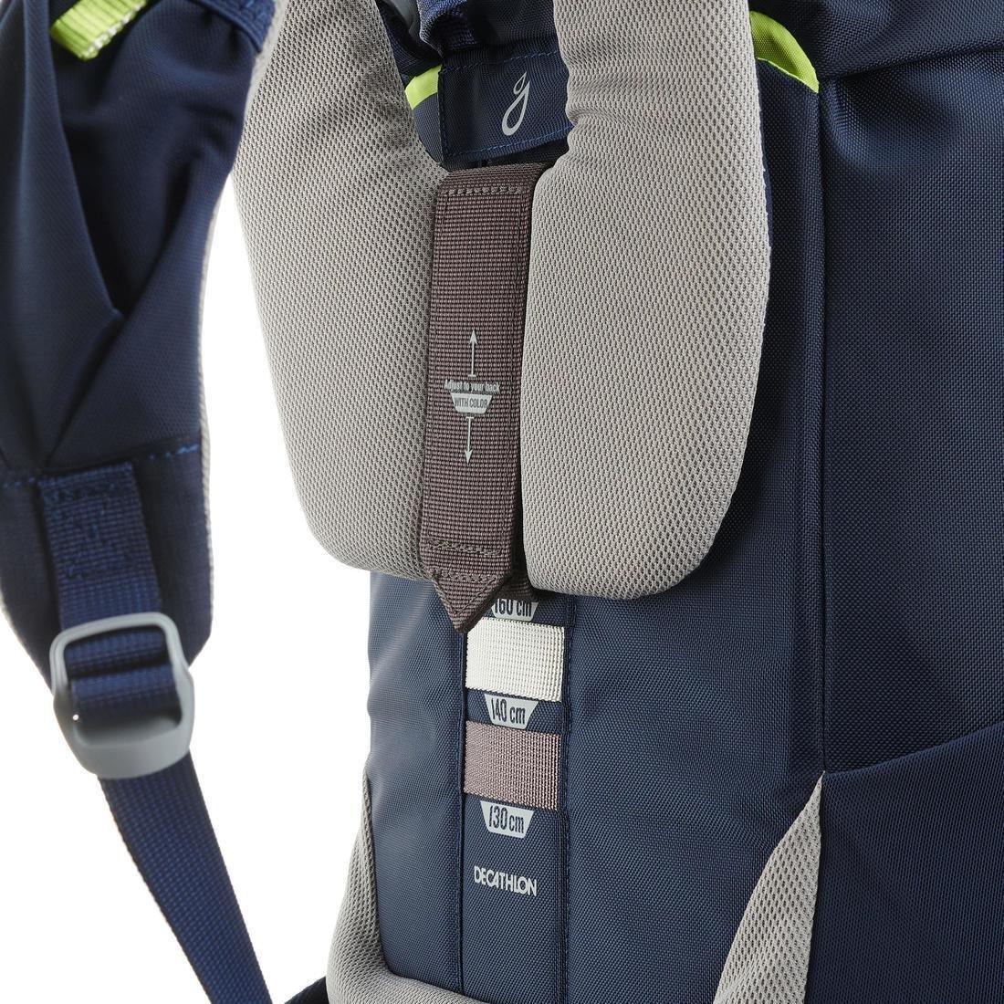 Children's Hiking Backpack MH500, Navy, No Color, large image number 9