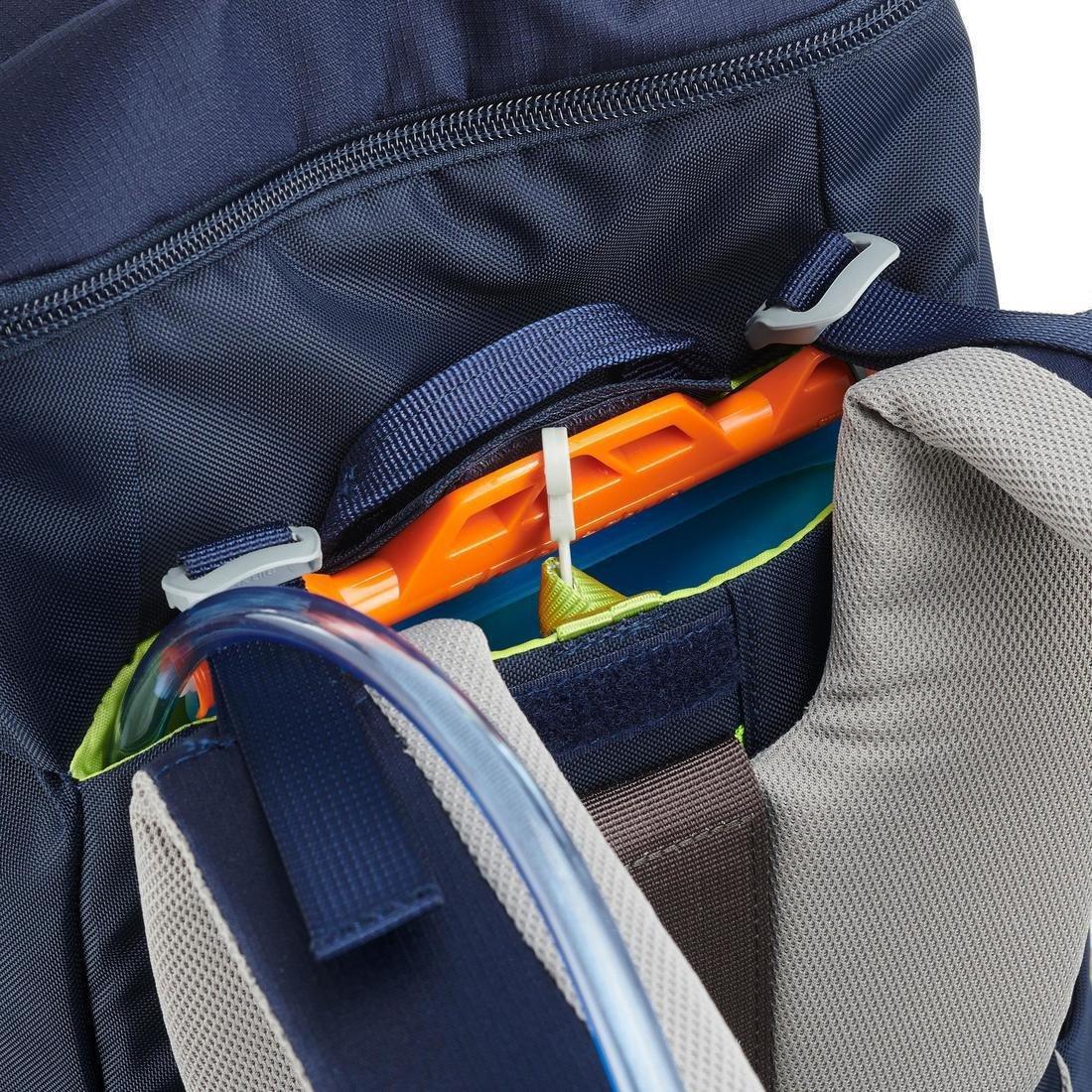 Children's Hiking Backpack MH500, Navy, No Color, large image number 11