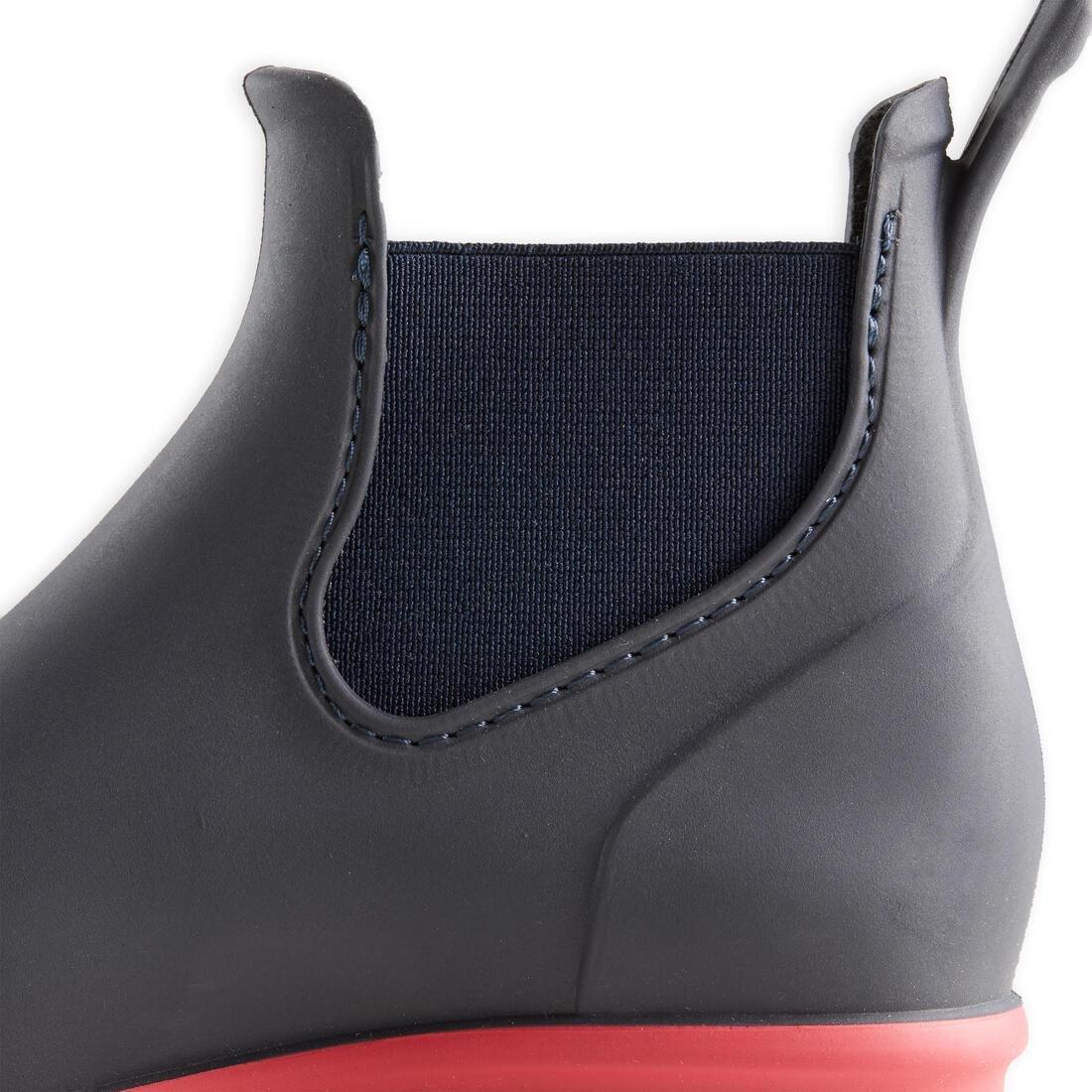Kids Unisex Horse Riding Boots - 100, Blue, No Color, large image number 8