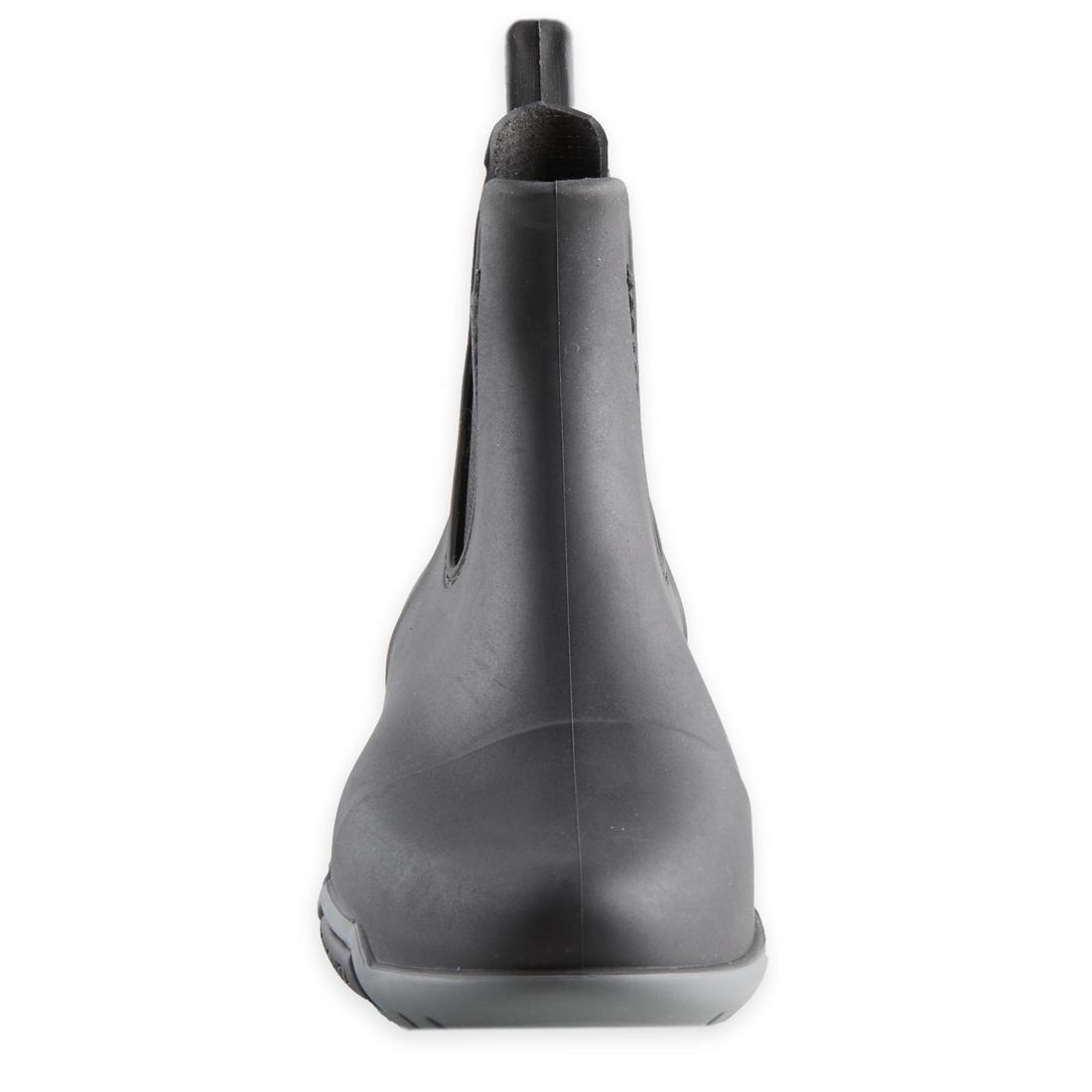 Kids' Horse Riding Boots 100, Black, No Color, large image number 1