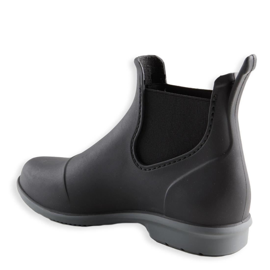 Kids' Horse Riding Boots 100, Black, No Color, large image number 2