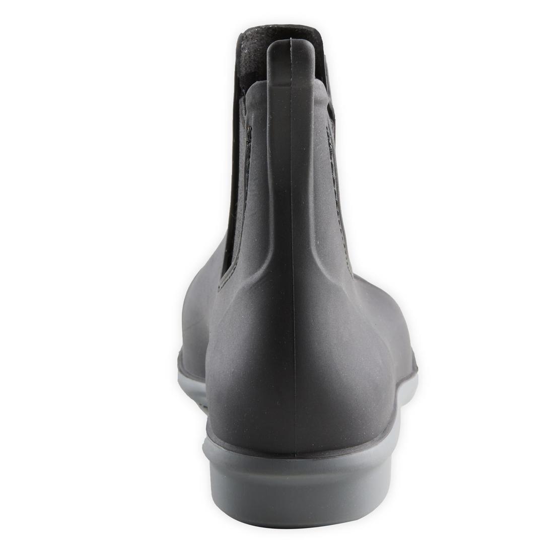 Kids' Horse Riding Boots 100, Black, No Color, large image number 3