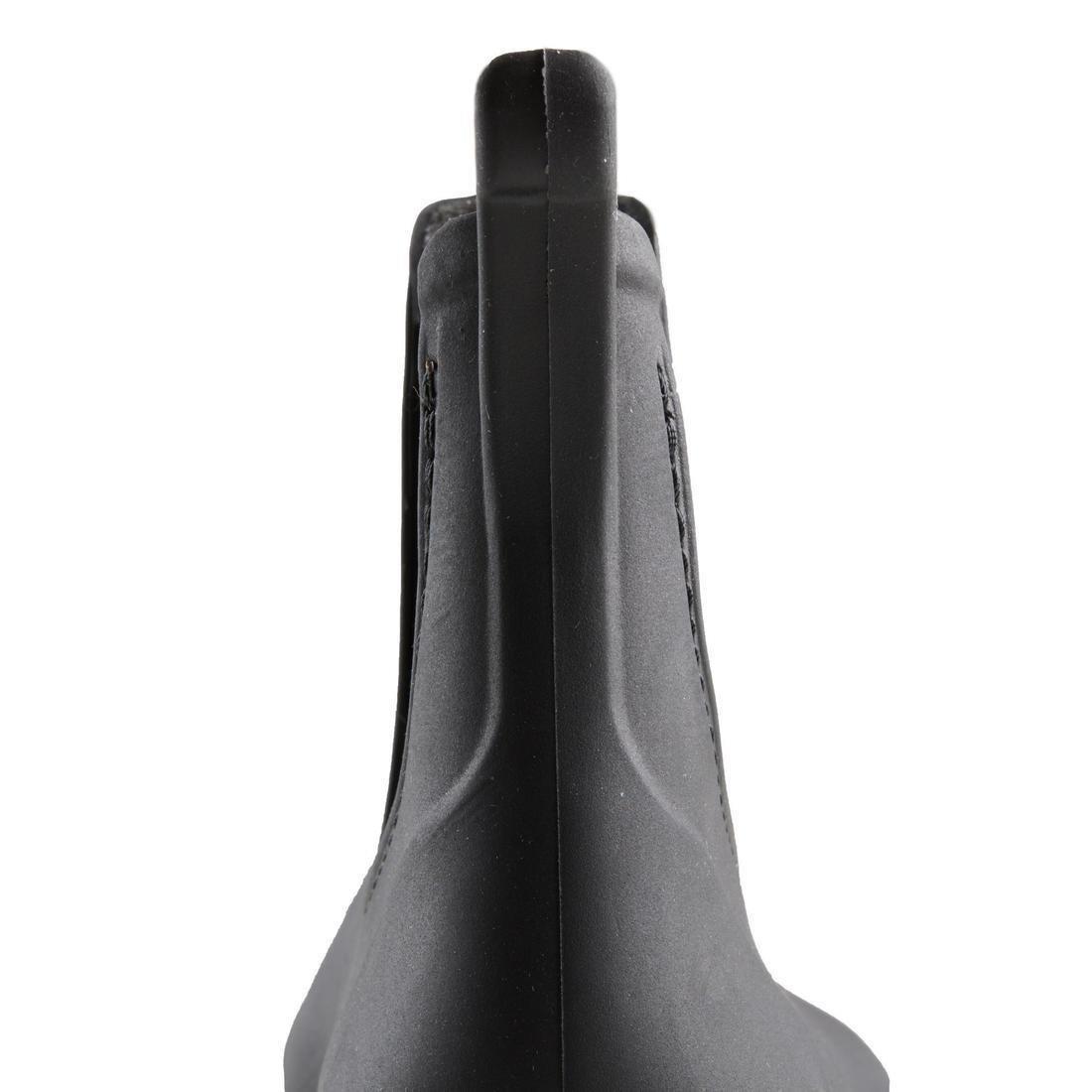 Kids' Horse Riding Boots 100, Black, No Color, large image number 5