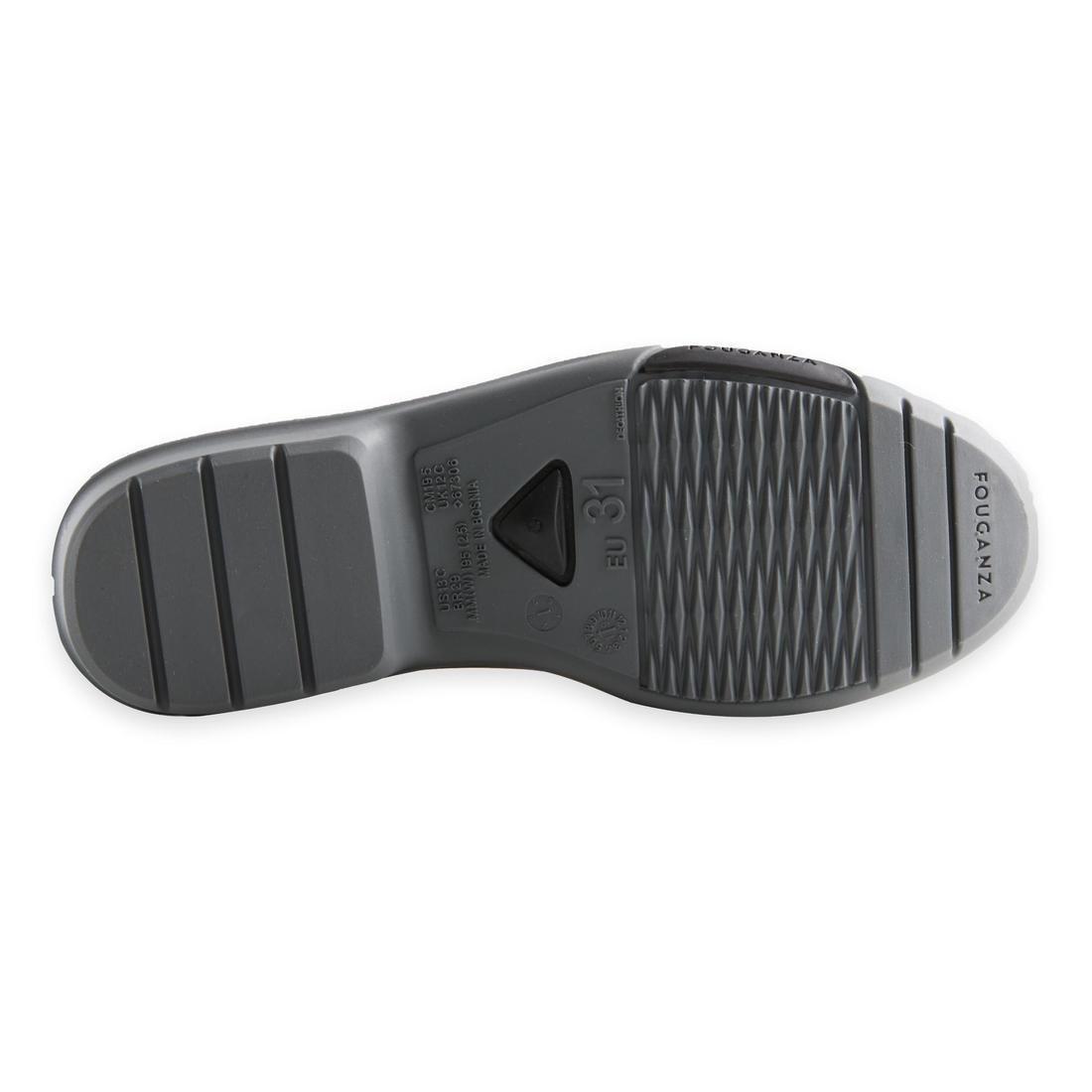 Kids' Horse Riding Boots 100, Black, No Color, large image number 7