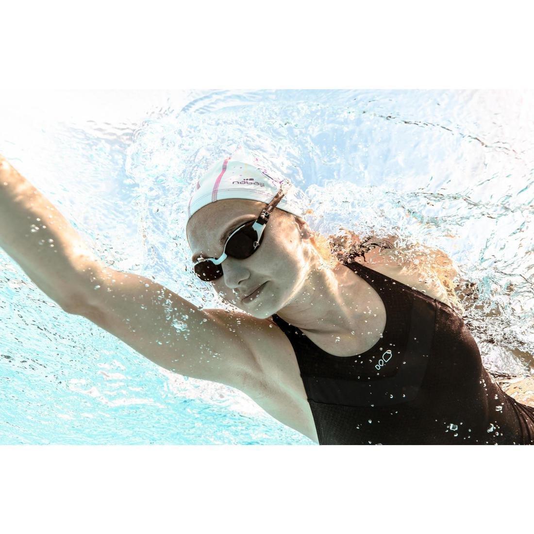 Swimming Goggles Bfit Smoked Lenses, Magnolia, No Color, large image number 2