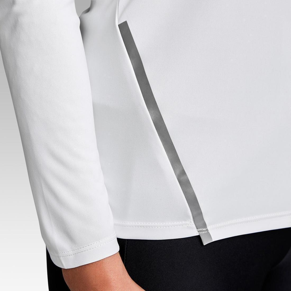 Run Sun Protect Long-Sleeved T-Shirt, White, , large image number 6