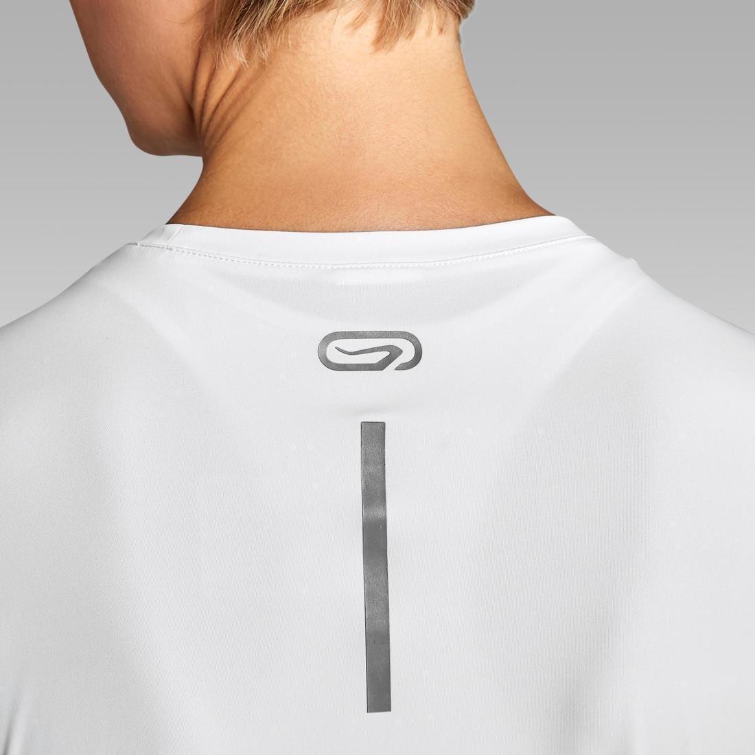 Run Sun Protect Long-Sleeved T-Shirt, White, , large image number 7