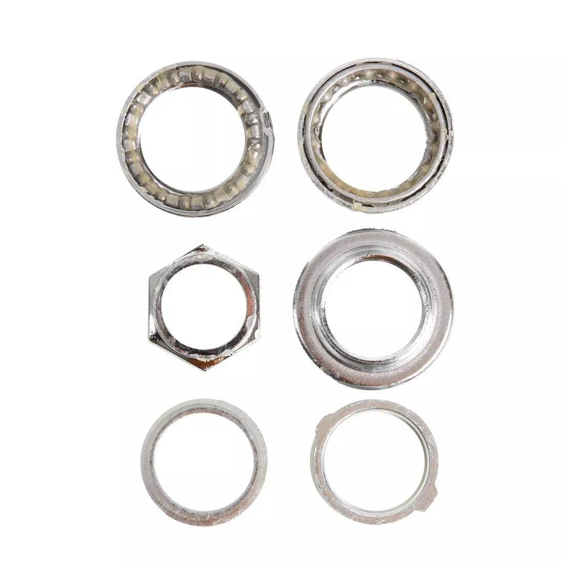 1 Threaded Angled Locking Headset, Silver, No Color, large image number 0