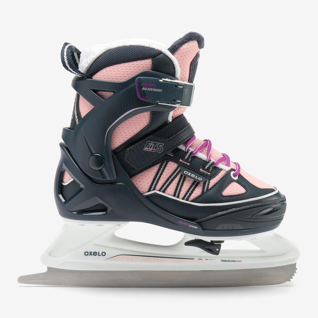 OXELO - Kids Ice Skates Fit - 500, Pink