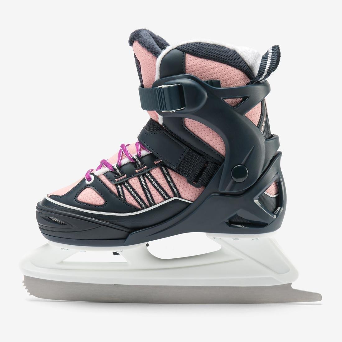 Kids Ice Skates Fit - 500, Pink, No Color, large image number 2