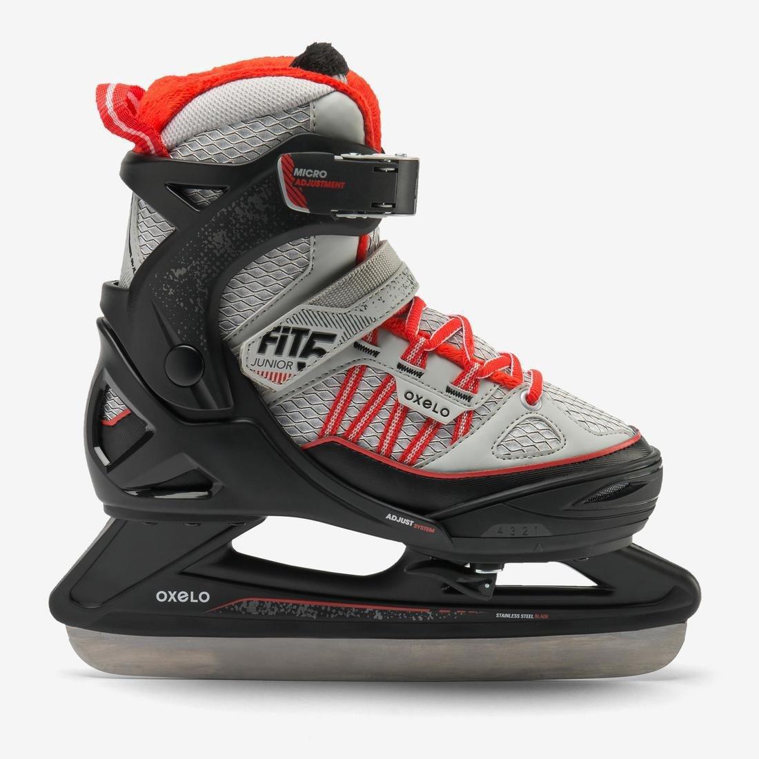 Kids Ice Skates Fit - 500, Pink, No Color, large image number 12