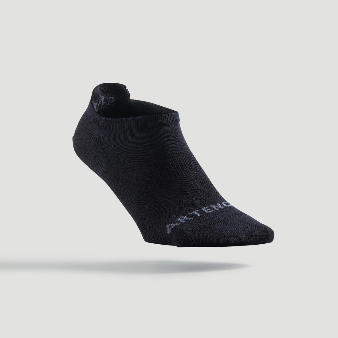 Unisex Tri-Pack Sports Socks, Black, , large image number 9
