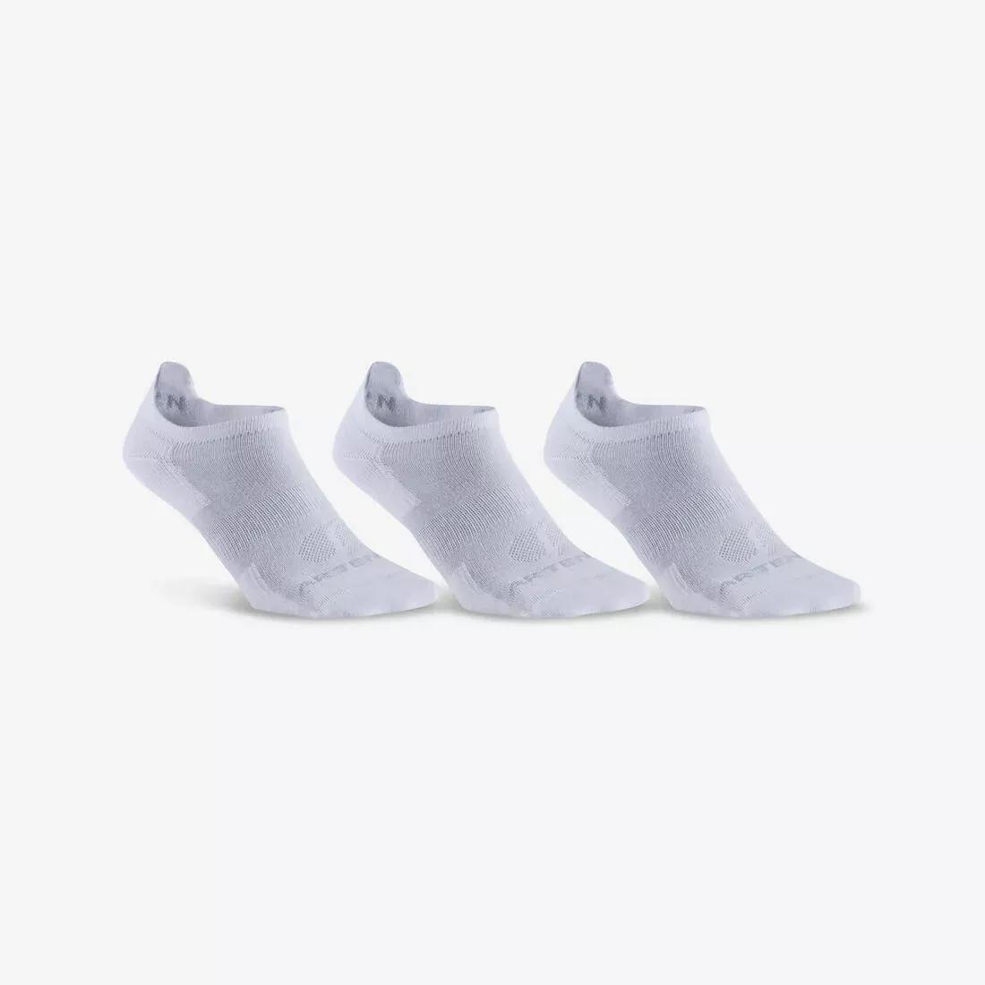 Unisex Tri-Pack Sports Socks, Snow White, , large image number 0