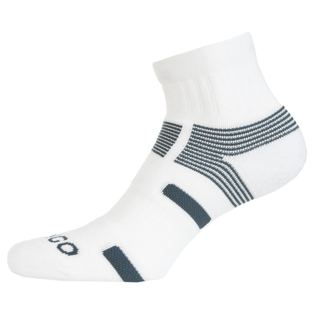 ARTENGO - Unisex Rs 560 Mid Sports Socks Tri-Pack, Black