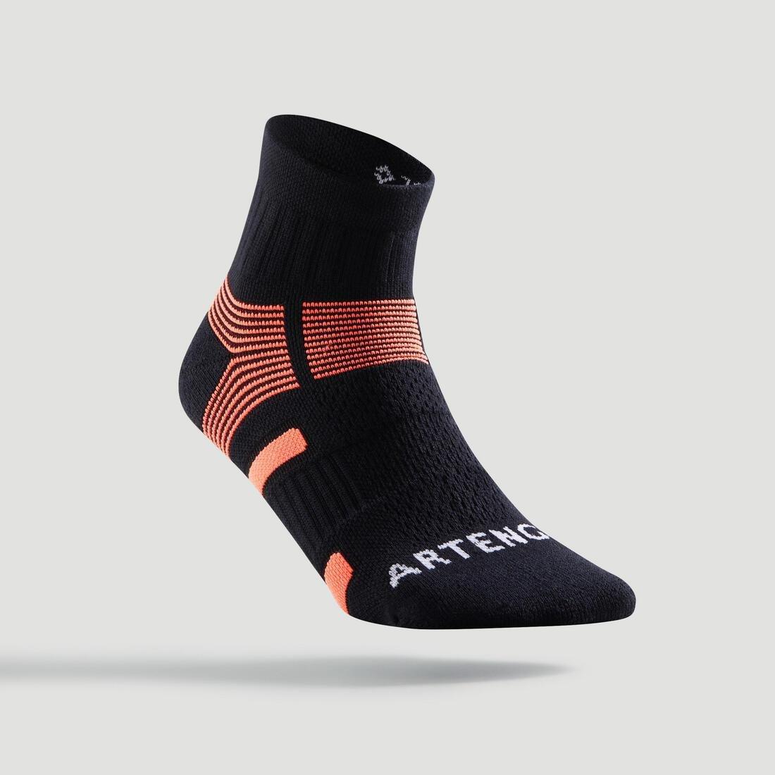 Unisex Rs 560 Mid Sports Socks Tri-Pack, Black, , large image number 10
