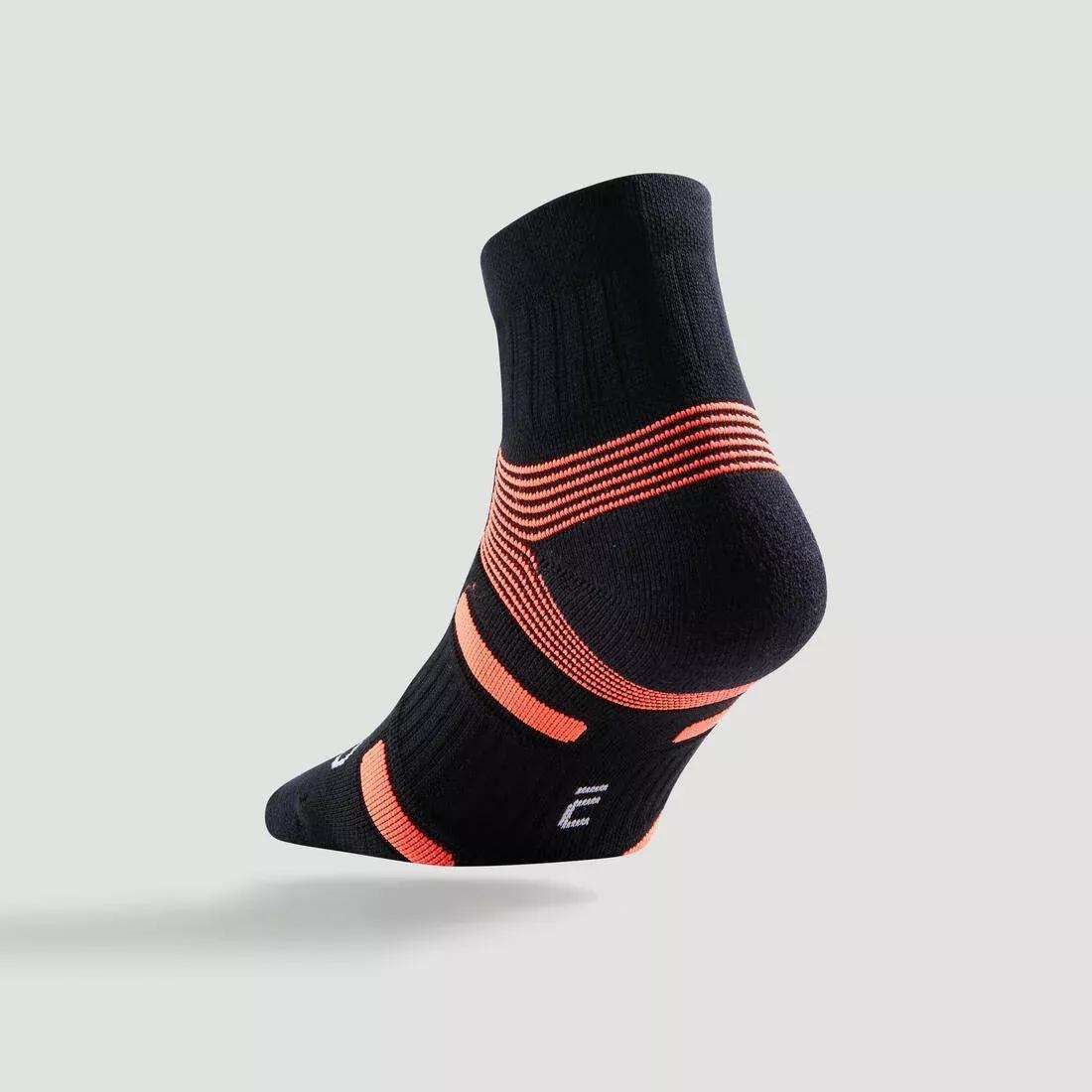 Unisex Rs 560 Mid Sports Socks Tri-Pack, Black, , large image number 11