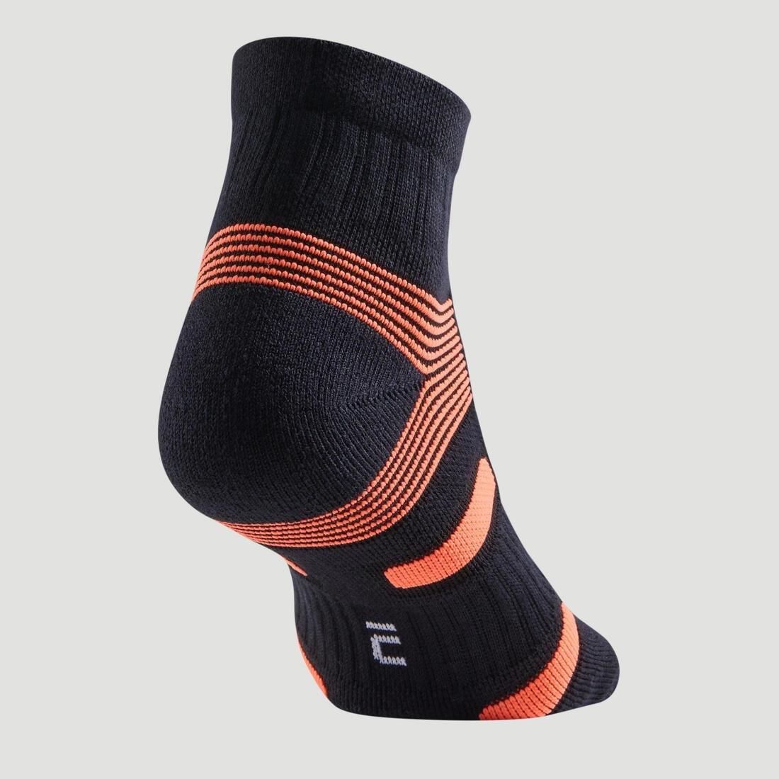 Unisex Rs 560 Mid Sports Socks Tri-Pack, Black, , large image number 12