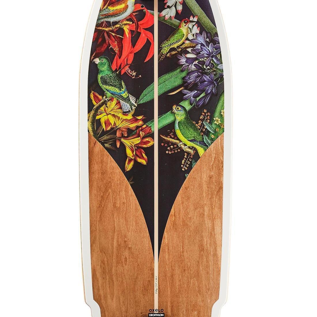 Longboard Surfskate Carve 540 Bird, Brown, No Color, medium