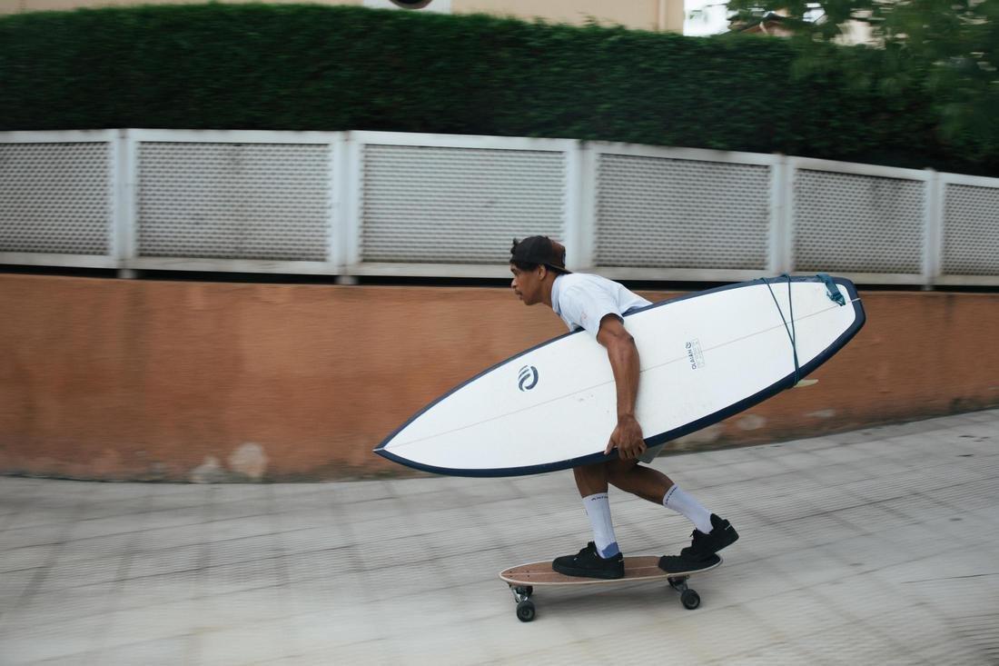 Longboard Surfskate Carve 540 Bird, Brown, No Color, large image number 13