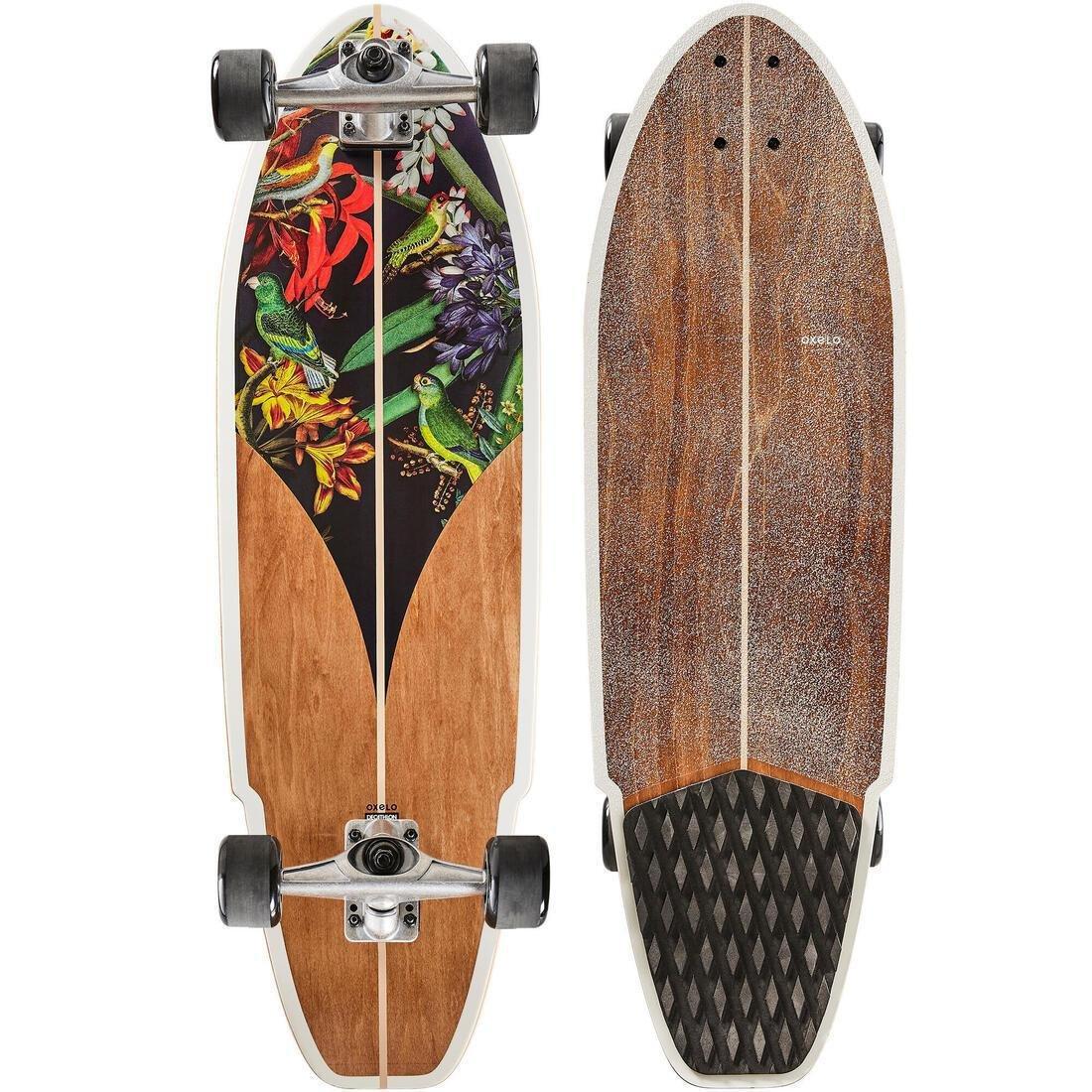 Longboard Surfskate Carve 540 Bird, Brown, No Color, large image number 14