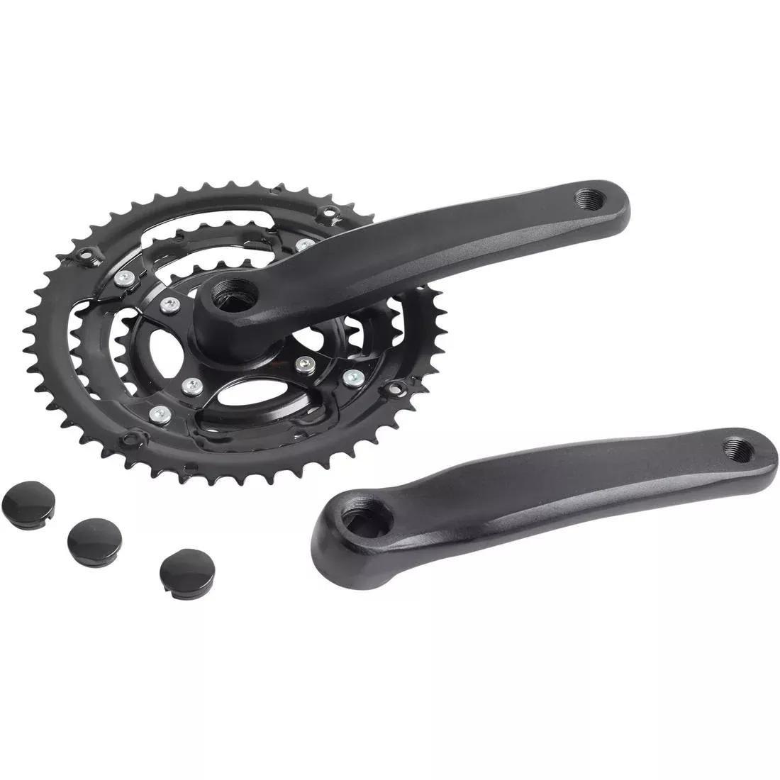 Chainset Triple 8-Speed 48/38/28 170mm Square Axle, No Color, medium