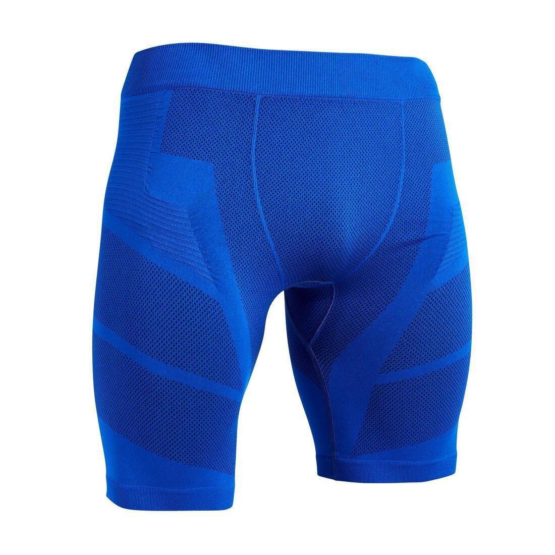 INDIGO BLUE Men's Football Undershorts Keepdry 500, , large image number 0