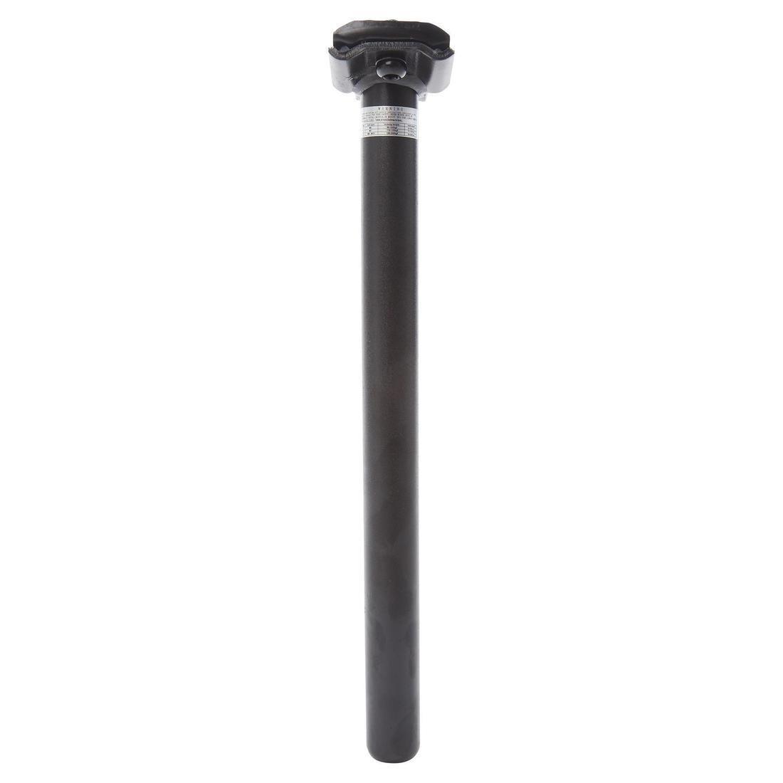 28.6 350 mm Seat Post, Black, No Color, medium