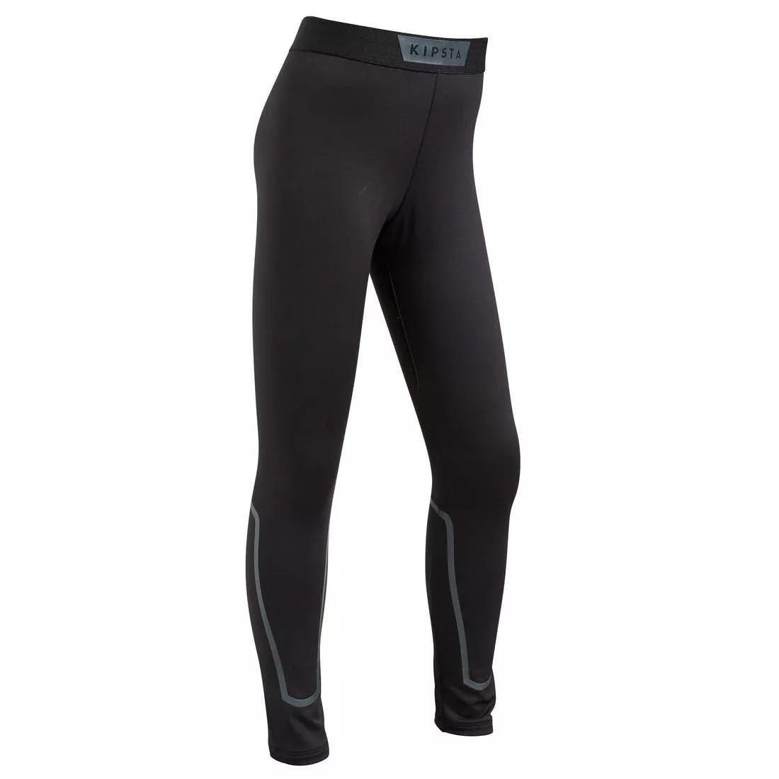 Kids Warm Football TightKeepdry100 , Black, , large image number 0
