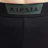 KIPSTA - Kids Warm Football TightKeepdry100 , Black