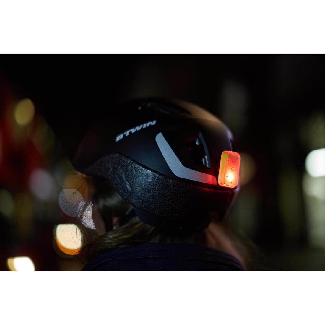 BLACK 100 City Cycling Helmet Black, , large image number 6