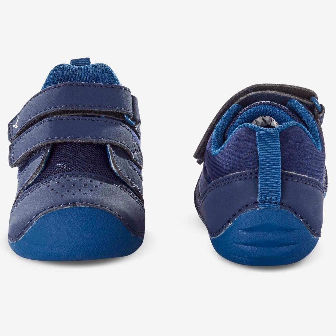 DOMYOS - Baby Shoes 500 I Learn, Navy Blue