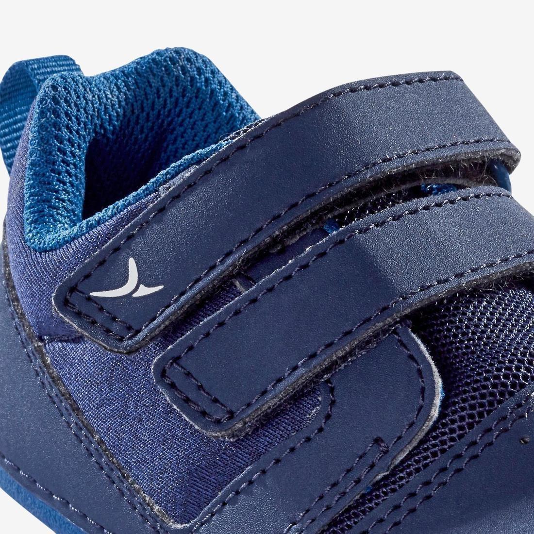 DOMYOS - Baby Shoes 500 I Learn, Navy Blue