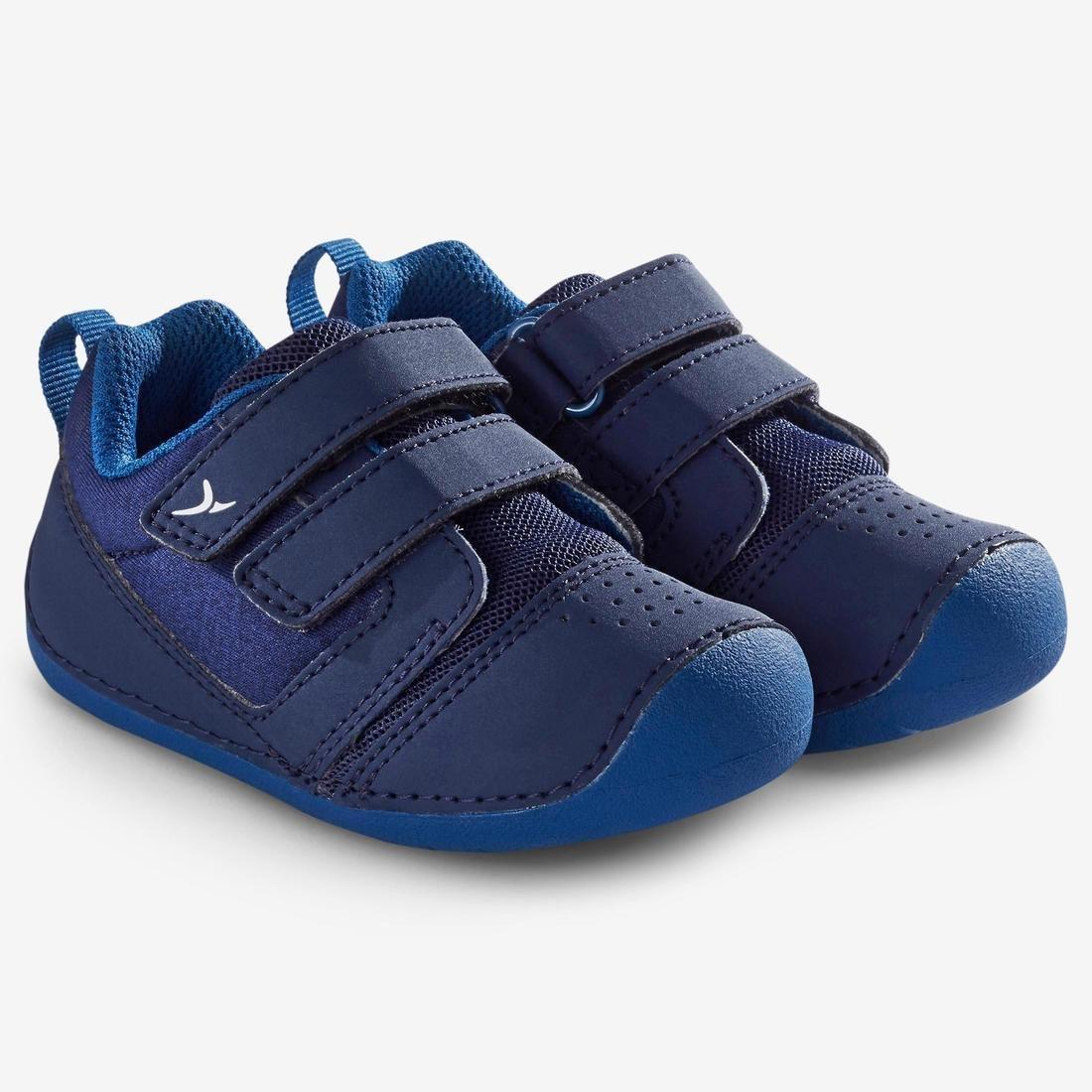 DOMYOS - Baby Shoes 500 I Learn, Navy Blue