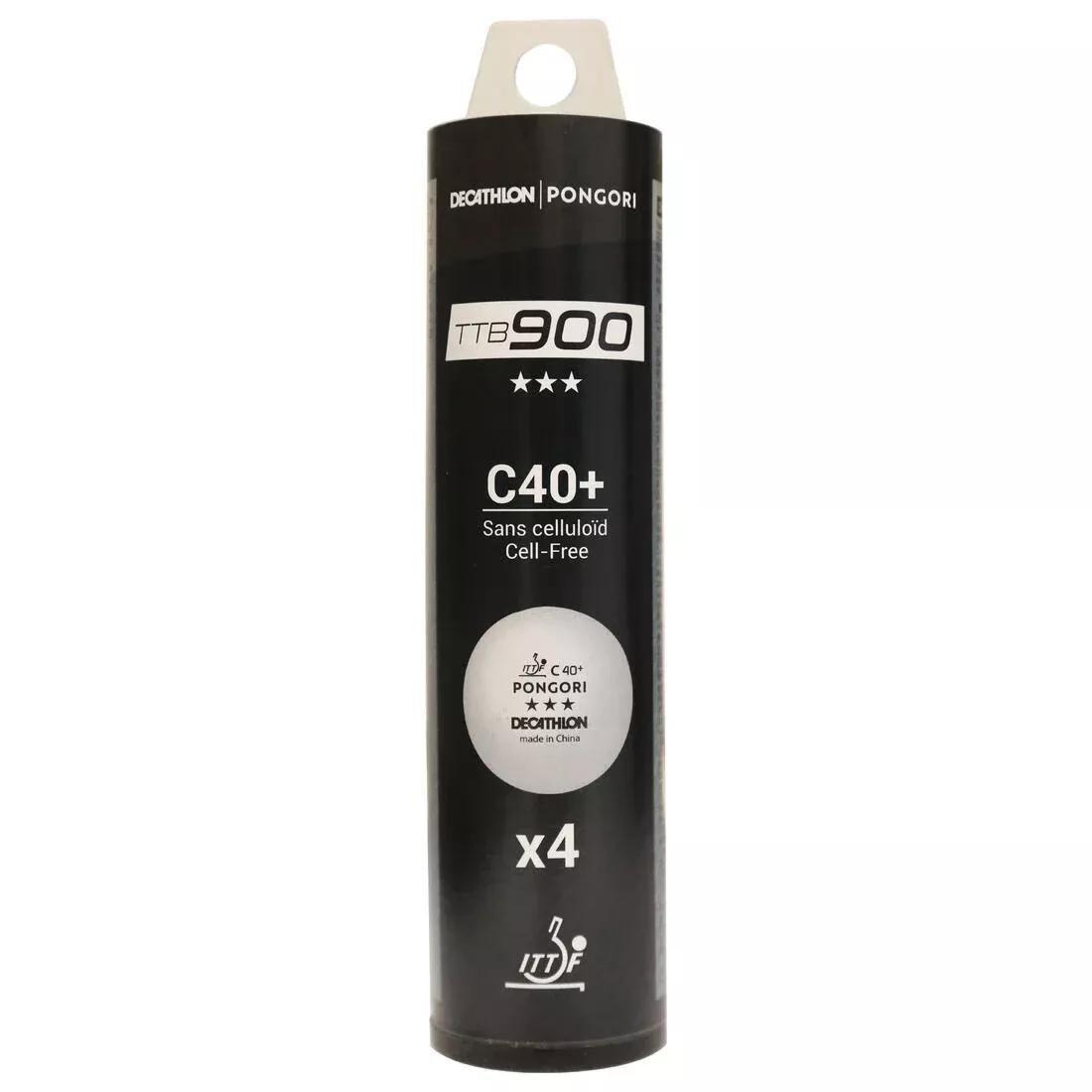 Table Tennis Balls Ttb 900C, White, No Color, large image number 0