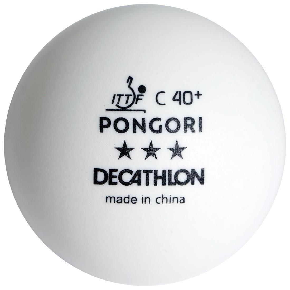 Table Tennis Balls Ttb 900C, White, No Color, large image number 2