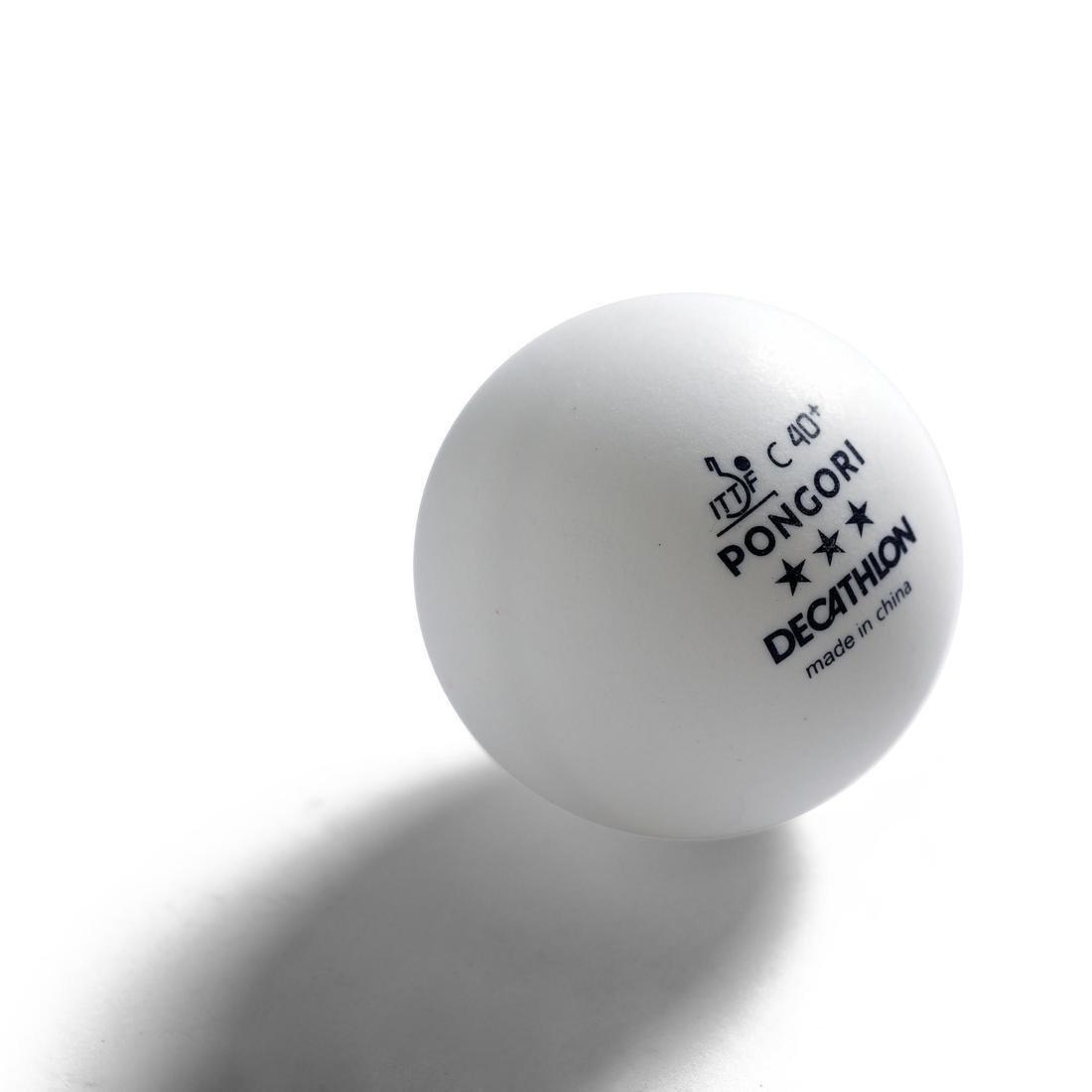 Table Tennis Balls Ttb 900C, White, No Color, large image number 3