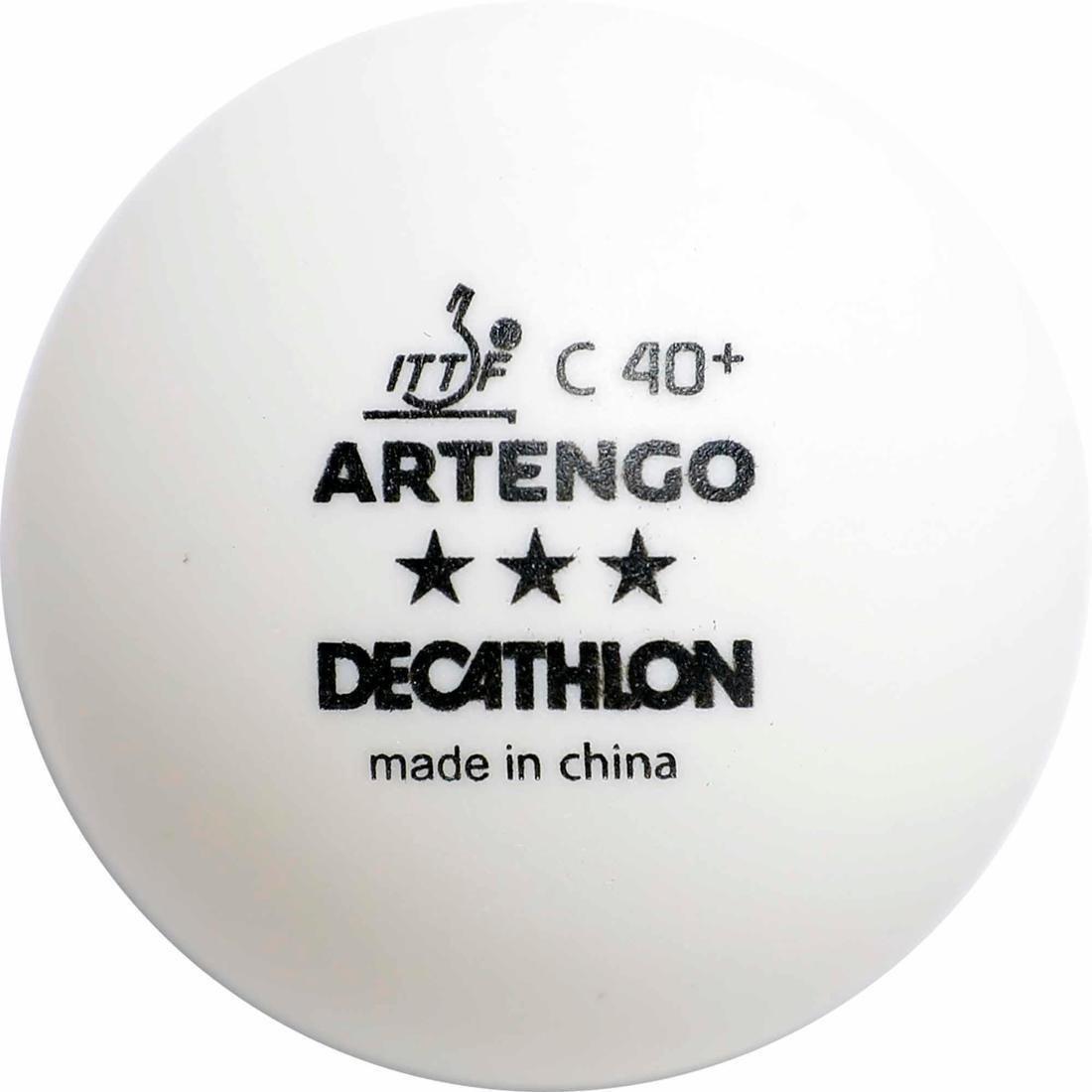 Table Tennis Balls Ttb 900C, White, No Color, large image number 4