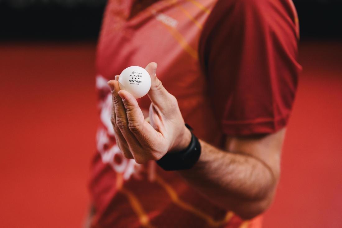 Table Tennis Balls Ttb 900C, White, No Color, medium