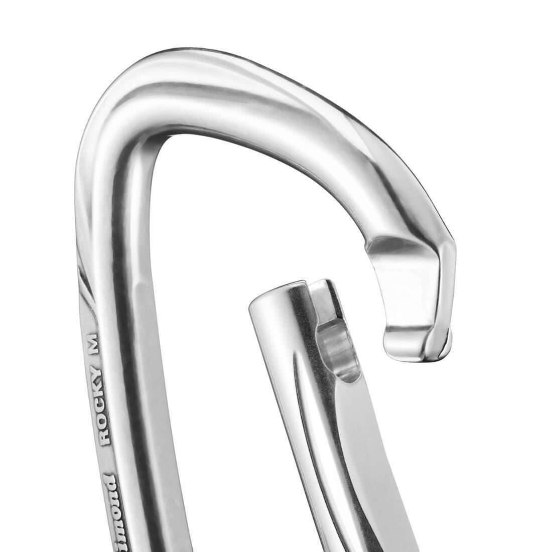 Climbing And Mountaineering Quickdraw - Rocky M 11 Cm - Polished, No Color, large image number 1