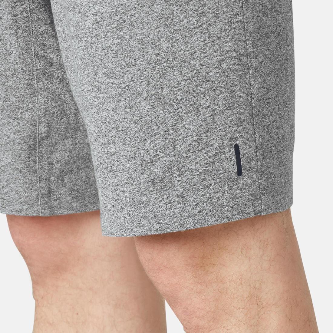 FitnessLong Slim-Fit StretchCotton Shorts With Zip Pockets, Dark Grey, , large image number 13