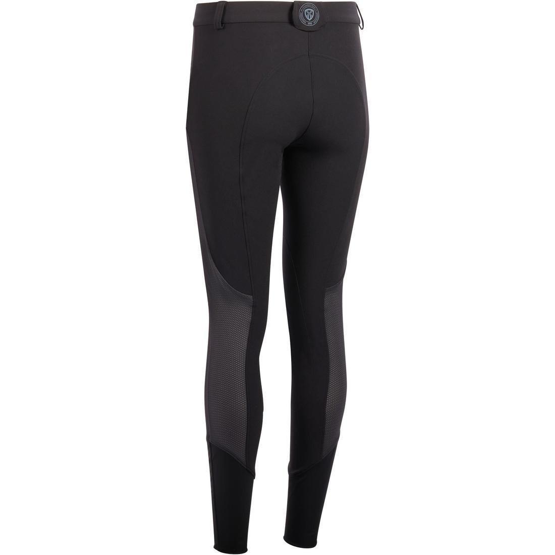 500 MeshWomens Lightweight Horse Riding Jodhpurs, Black, , large image number 1