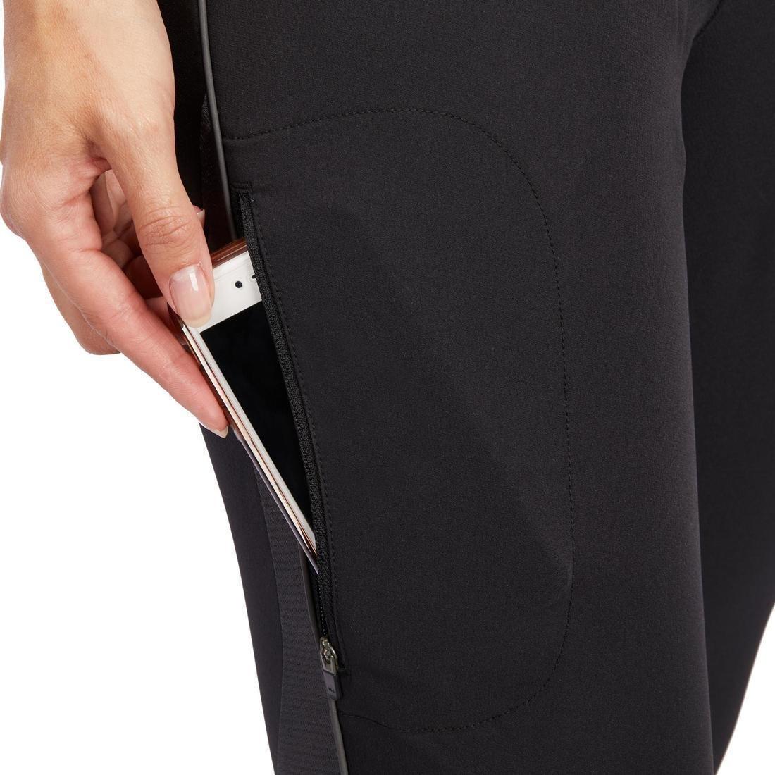 500 MeshWomens Lightweight Horse Riding Jodhpurs, Black, , large image number 7