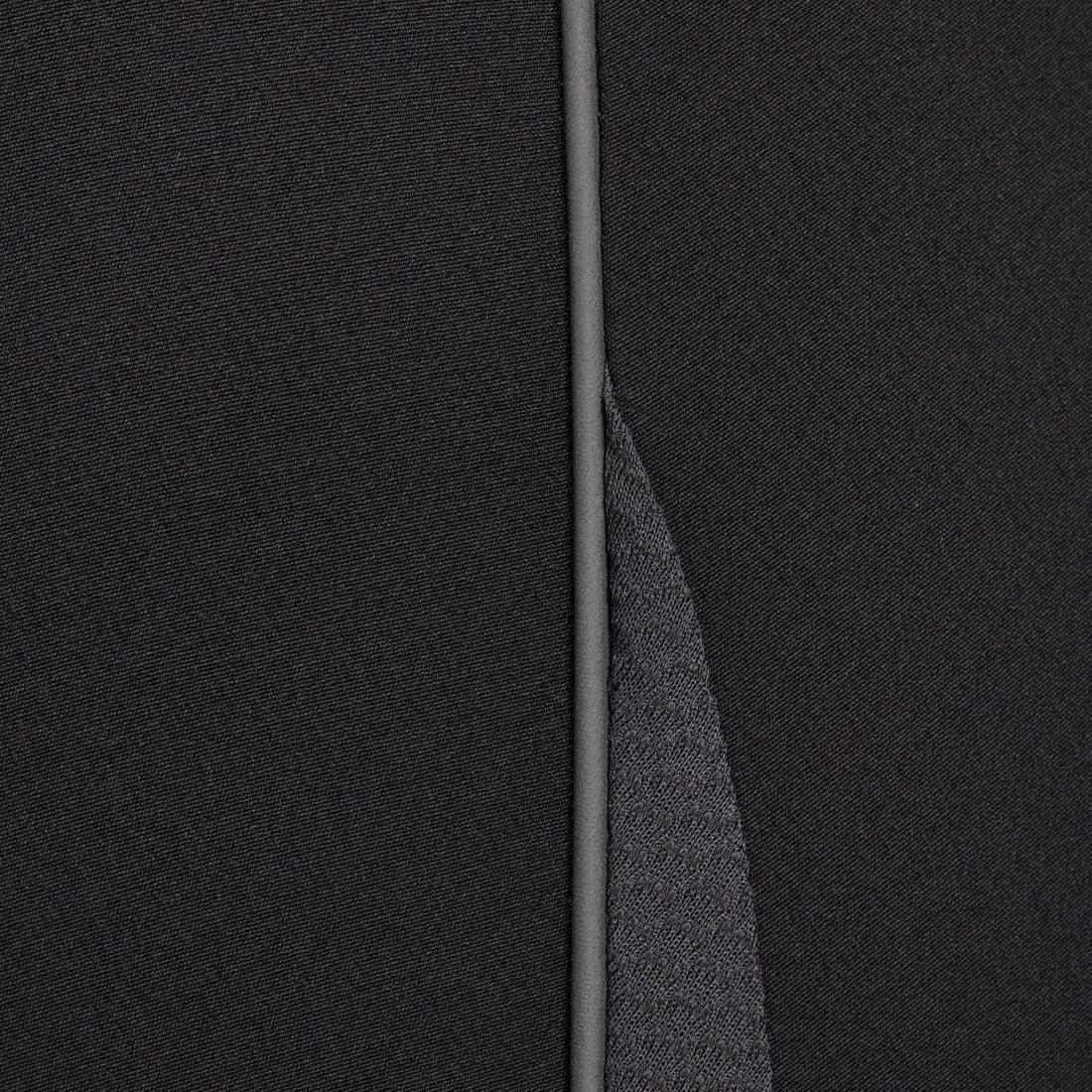 500 Mesh Women's Lightweight Horse Riding Jodhpurs, Black, No Color, large image number 12