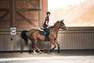 FOUGANZA - 500 MeshWomens Lightweight Horse Riding Jodhpurs, Black