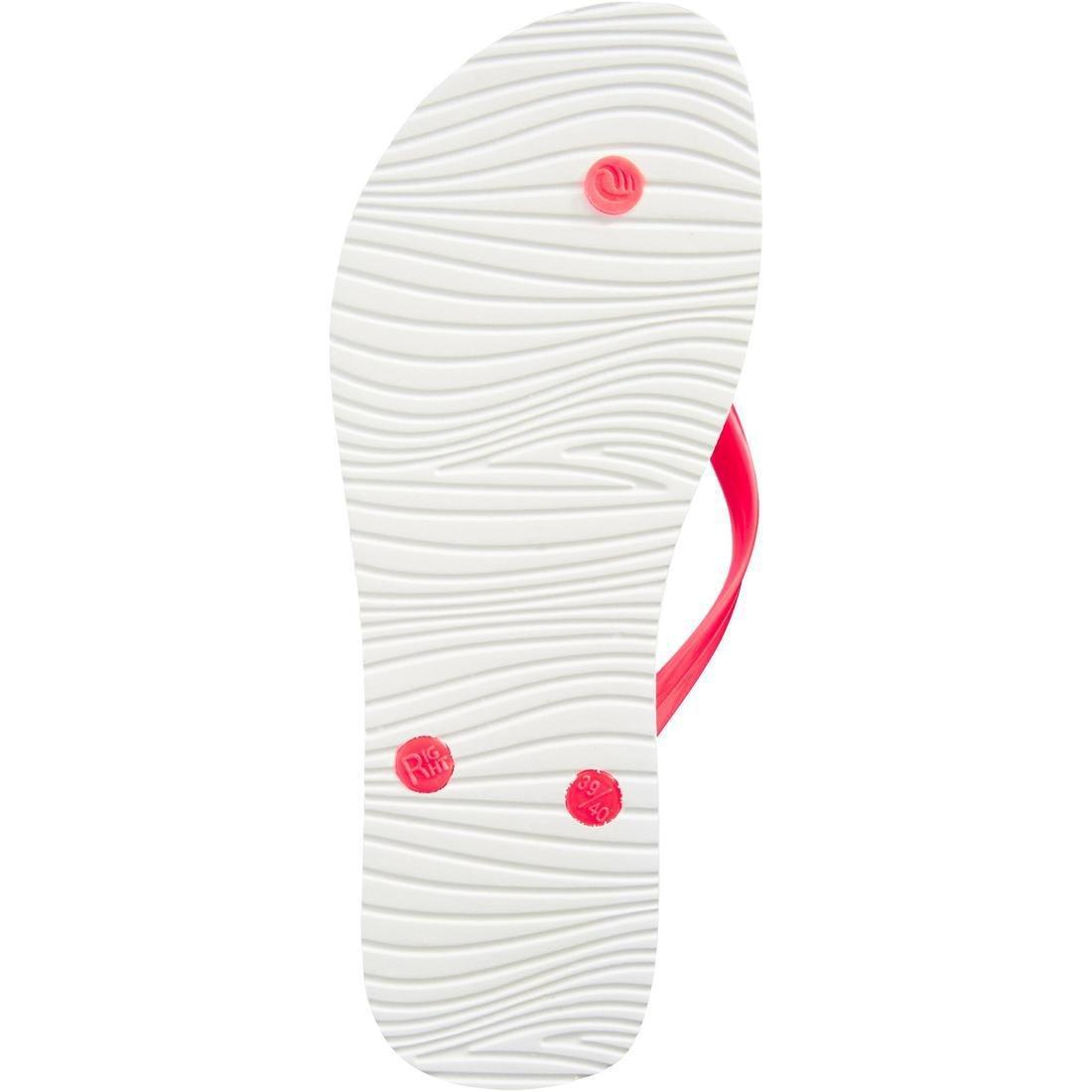 TO100 Women's Flip-Flops, Maupiti Print, Black, No Color, large image number 7