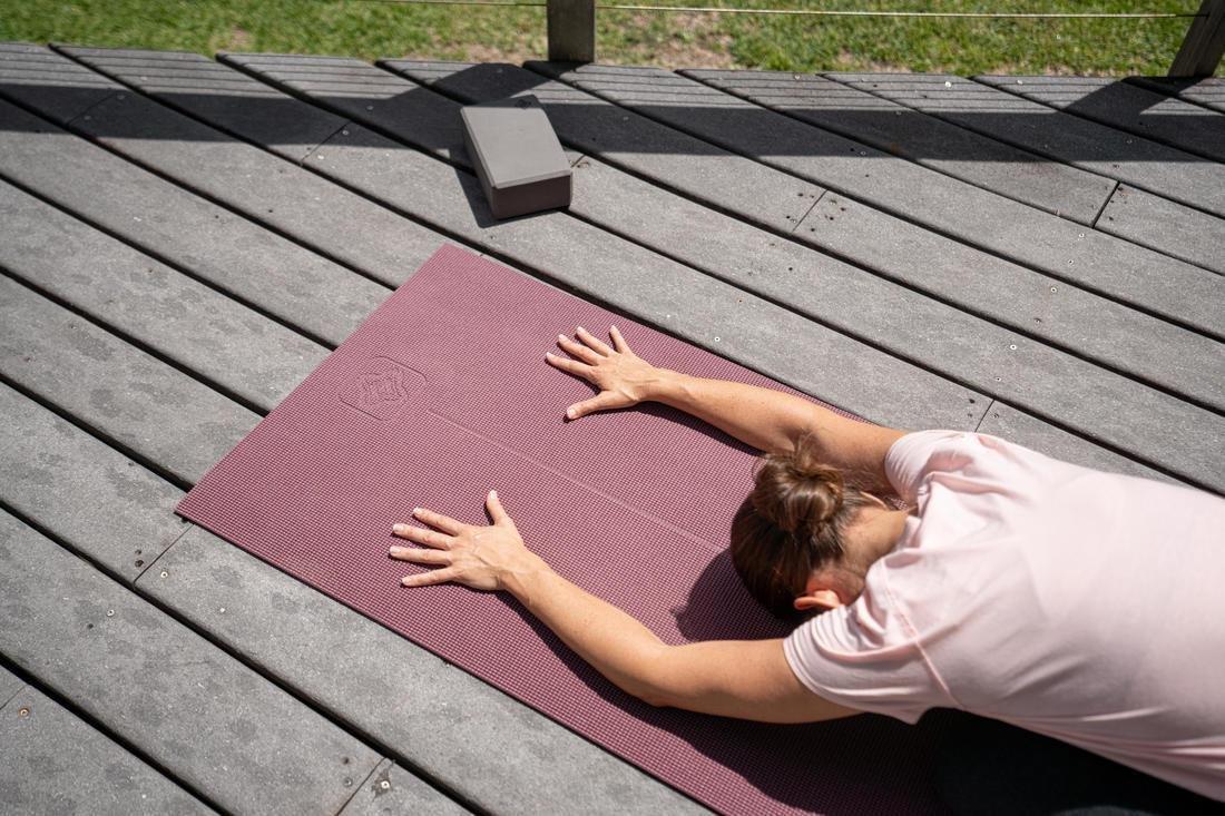 Comfort Yoga Mat - Jungle, Bordeaux, No Color, large image number 9