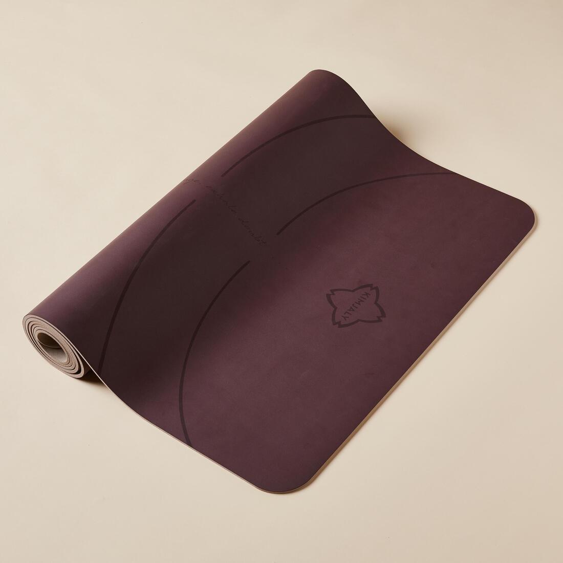 KIMJALY - Yoga Mat Grip +, Maroon