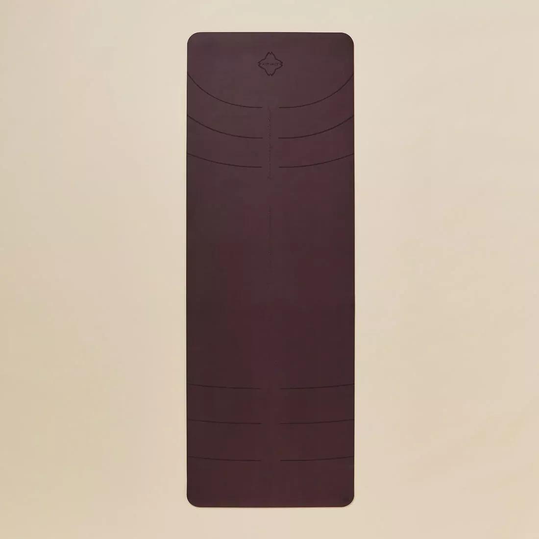 KIMJALY - Yoga Mat Grip +, Maroon