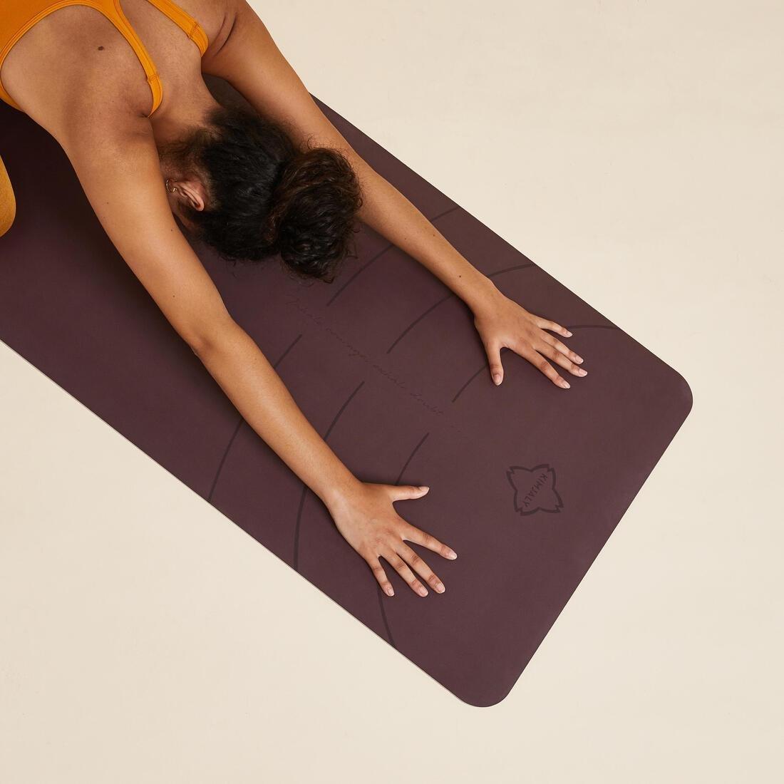 Yoga Mat Grip +, Maroon, No Color, large image number 6