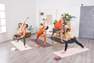 KIMJALY - Yoga Mat Grip +, Maroon